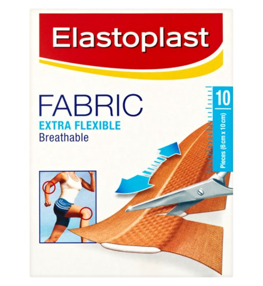 Elastoplast Fabric Dressing Strip - 6cm x 10cm - 10 Strips - $2.19