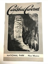 1949 Carlsbad Caverns National Park New Mexico Parks Service Brochure Map - £17.18 GBP