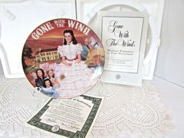 Gwtw Tara: Scarletts True Love Music Box Collector Plate Ltd Ed 9C 1994 1ST Coa - £14.82 GBP