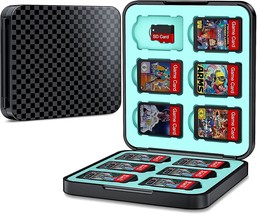 Switch Game Card Case 12 Slots Protective Storage Box Switch Game Holder - £14.16 GBP