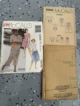 McCALL Vintage Misses Top Skirt Split Skirt  Pattern - 5305 Uncut Size B... - $9.94