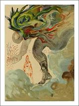 Artebonito - Salvador Dali, Hell 31, Woodcut, Divine Comedy - £183.85 GBP