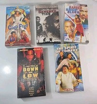 Lot of 5 SEALED VHS Urban Movies - Rare Comedy Romance Action Thriller Maverick - £14.53 GBP