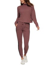 Calvin Klein Womens Performance Logo-Tape Thermal High-Waisted Leggings Medium - £55.38 GBP