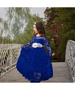 Evelyn Dress - Indigo Blue - $58.50
