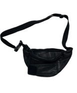 Vintage Tinder Black Leather Patchwork Waist Hip Bag Fanny Pack Bum Bag ... - £18.85 GBP