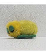 Vintage Wallace Berrie 1977 Mini Green Yellow Bug 3&quot; Plush #616 - $452.76 MXN