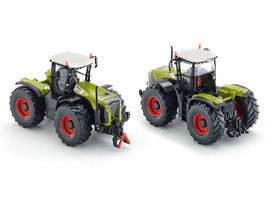 Claas 5000 Xerion Tractor Green with Gray Top 1/32 Diecast Model by Siku - $94.48
