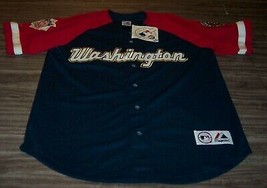 Washington Nationals Mlb Baseball Stitched Jersey Medium New W/ Tag - £66.21 GBP