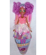 Hairmazing Princess Doll Purple Curly Hair 11&quot; Doll New - $10.88
