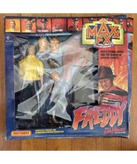 MAXX FX FREDDY 1989 Matchbox Figure 9” New/Crushed Box Nightmare On Elm ... - £41.16 GBP