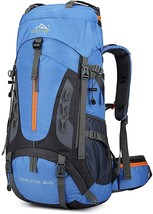 The Dadayiyo 70L Large Capacity Waterproof Ultralight Hiking Backpack With Rain - £40.89 GBP