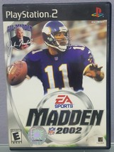 N) Madden NFL 2002 (Sony PlayStation 2, 2001) Video Game - £3.88 GBP