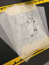 Iron Man Mark 1 Cave Blueprint Drawings Sketch Replica set - $49.90
