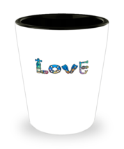 Shot Glass Party Funny Love Diving Ocean Diver  - £15.94 GBP