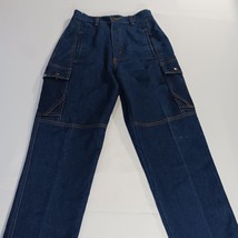 Bruno Bellini The Famous Jeans Y2K High Waist Pockets Blue Size 7/8 (25×26) image 11