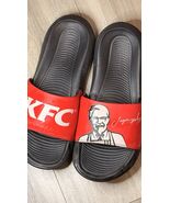 Nike Kentucky Fried Chicken KFC Official Colonel Shoes Slides Thongs Siz... - $59.35