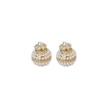 South Korea Fashion Sweet Elegant High Quality  Circle GIRL&#39;S Ear Stud G... - £9.08 GBP