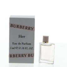 Burberry Her For Women Perfume 0.16 oz ~ 5 ml Miniature EDP Splash - $445.69 MXN