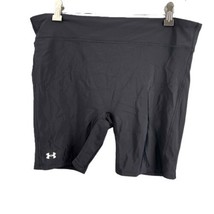 Under Armour Women Compression Shorts Black Heat Gear Workout Gym Extra ... - $17.35