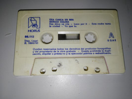 Sergio Dalma Esa Chica Is Mine Tape Cassette 1993 Sin Caja - $15.97