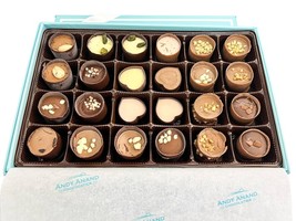 Andy Anand&#39;s Belgian Chocolate Truffles &amp; Praline Cups 15 Pcs, Made with Freshes - £26.07 GBP