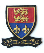 HAND EMBROIDERED IRISH COUNTY - LAOIS - COLLECTORS HERITAGE ITEM TO BUY ... - $22.50