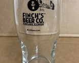 Finch&#39;s Beer Co Chicago Illinois Threadless IPA 18 oz Tulip Clear Beer G... - $14.11