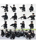 Set of 12 Custom Minifigures the Tactical Forces - $22.60