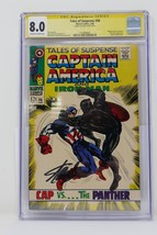 Marvel 1968 Tales of Suspense #98 Signed by Stan Lee CGC 8.0 Black Panther - £1,391.84 GBP