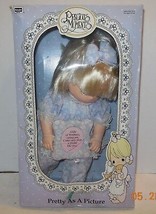  1992 PRECIOUS MOMENTS BABY DOLL PRETTY AS A PICTURE &quot;Anna Marie&quot; 14&quot; NRFP - £56.75 GBP