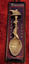 VTG Watsons Pewter Virginia Marine Science Museum Spoon Original case Do... - $8.99