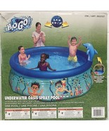 H20Go Underwater Oasis Spray Swimming Pool Infalatable 8 Ft x 24 Inches - £31.63 GBP