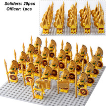 1set/21pcs Citeremis Soliders Army Set + 1pcs Egypt Pharaoh Minifigures Lot - £17.43 GBP