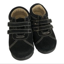 Vintage McKids Strike 2 Black Babies Shoes Size 5 - £22.94 GBP