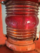 Dietz No. 40 Traffic Gard Red Railroad Lantern image 4