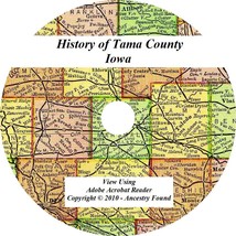 1883 History &amp; Genealogy of TAMA COUNTY IOWA Toledo IA biographies families - £4.58 GBP