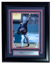 Johan Santana Signed Framed 8x10 Minnesota Twins Photo BAS - $116.39