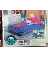 OZARK TRAIL DOUBLE SIZE INFLATABLE AIR BED ~HEAVY GUAGE PVC - NEW IN BOX - £28.85 GBP