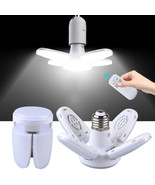 E27 LED Bulb Fan Blade Timing Lamp AC85-265V 28W Foldable Led Light Bulb... - $255.22 MXN+