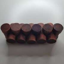 Lincoln Logs Single Notch 1.5 Inch Lot of 10 Pieces Small Replacement Se... - $8.60