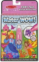 Melissa &amp; Doug On the Go Water Wow! Reusable Water-Reveal Activity Pad - Fairy T - £8.03 GBP