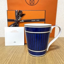 Hermes Bleus d&#39;Ailleurs Mug cup blue dinnerware 096 tableware No.2 - £511.30 GBP