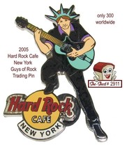 Hard Rock Cafe 2005 Pin New York Guys of Rock Trading Pin - £15.95 GBP