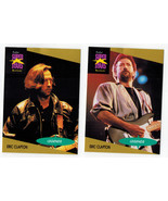 Eric Clapton 2 Legends ProSet Super Stars Musicards #2&amp;3 Cream Blind Fai... - $9.75
