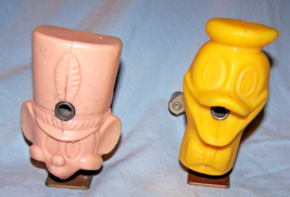 2 Vintage Heavy Duty Table/Wall Mount Pencil Sharpeners-Donald, Mickey-L... - $40.00