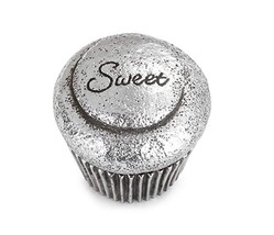 Demdaco Silver Cupcake Token  - £6.11 GBP