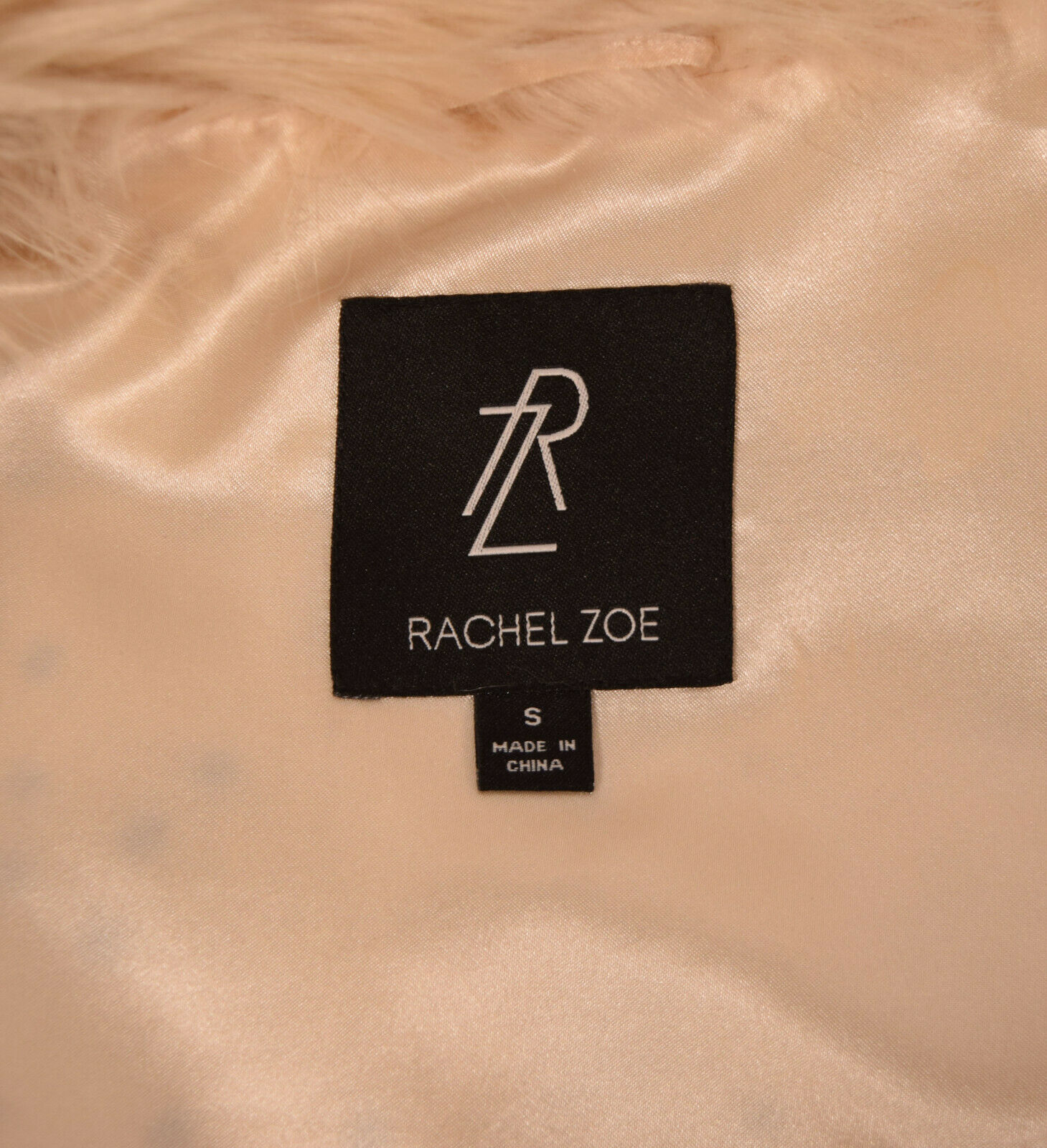 Rachel Zoe Womens Faux Fur Vest Coat S Item image 2