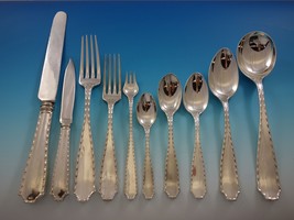 Marquise by Tiffany &amp; Co. Sterling Silver Flatware Set 8 Service 80 pcs Dinner  - £9,916.01 GBP