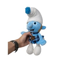 Kellytoy The Smurfs Gutsy Blue Scottish Kilt Plush Stuffed Doll Soft Toy 11&quot; - £23.96 GBP